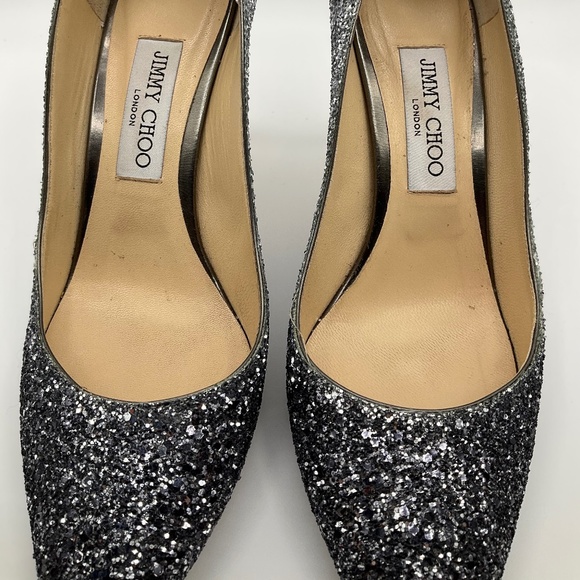 ✨💙JIMMY CHOO ROMY 85 PUMPS, SIZE 39 - Picture 7 of 13